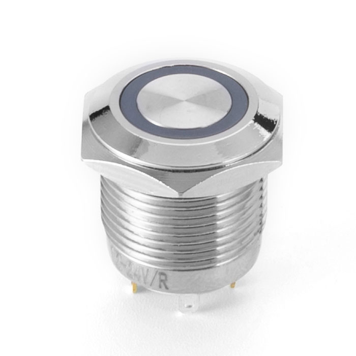 Metal Push Button Illuminated